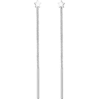 Elli Ohrringe 925 Sterling Silber Sterne, Astro, Stern in Silber | Gr.: onesize