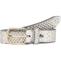 B.belt Gürtel - 35mm Leder- Nietengürtel Q.6483 Zoe - für Damen