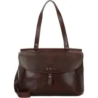 Harold's Leder Schultertasche Umhängetasche Aberdeen Shoulderbag Brown braun