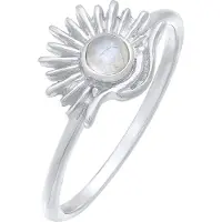 Elli Ring Mondstein Sonne Astro Boho Style 925 Silber Elli Silber