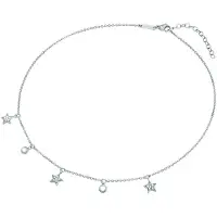 Eastside Halskette Damen Edelstahl silber, ONE SIZE 613942-0001-09999