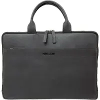 Pride And Soul Laptoptasche Leder Rate d.grau