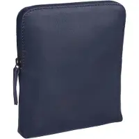 Leonhard heyden Leder Umhängetasche Den Haag Shoulder Bag Blue dunkelblau