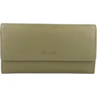 Esquire Leder Geldbörse Peru Ladies Purse Olive olivgrün