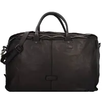 Harold's Leder Reisetasche Submarine Travelbag Black schwarz