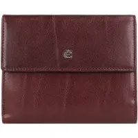 Esquire Leder Geldbörse Toscana Lady Wallet RFID Coffee dunkelbraun