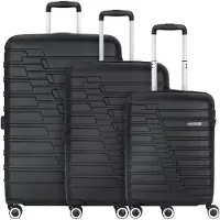 American Tourister Trolley Activair 3 PC Set A Universe Black schwarz 76cm