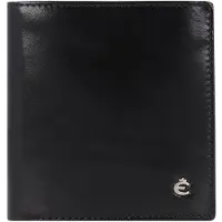 Esquire Leder Geldbörse Toscana Wallet Black schwarz