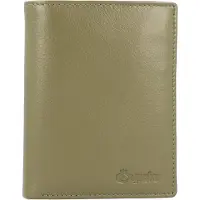 Esquire Leder Geldbörse Peru Wallet Olive olivgrün