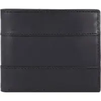 Fossil Geldbörse Everett Large Coin Pocket Bifold Black schwarz