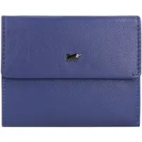 Braun Büffel Leder Geldbörse Anna RFID 8CS Wallet Saphir blau