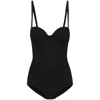 Bye Bra Korrektiver Body Sculpting Bodysuit Padded Wire Damen Black-M
