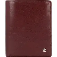 Esquire Leder Geldbörse Toscana Leather Wallet Coffee dunkelbraun
