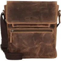 Greenburry Umhängetasche Vintage Crossbody Bag Brown braun