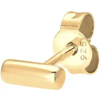 Elli Ohrringe 925 Sterling Silber Geo in Gold | Gr.: onesize