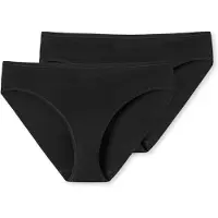 Schiesser 2p Tai 95-5 Schwarz 42 Damen