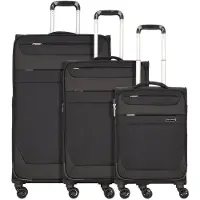 Worldpack Trolley-Set 50/60/70 cm *schwarz