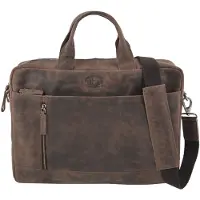 Pride And Soul Laptoptasche Leder braun