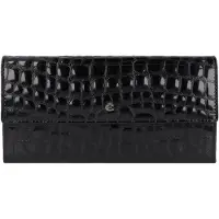 Esquire Geldbörse Nizza Long Wallet Black schwarz
