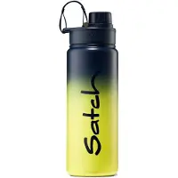 Satch Schulzubehör Edelstahl-Trinkflasche 500ml Blue Graffiti