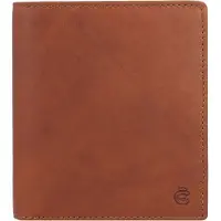 Esquire Leder Geldbörse Dallas Wallet CARDS Brown braun