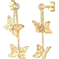 Elli Ohrringe Damen Sterlingsilber gold, 30 597761-0002-00300
