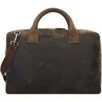Plevier Adler laptoptas 17.3 inch bruin.