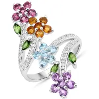 Rafaela Donata Ring Sterling Silber Amethyst in silber | Gr.: 60