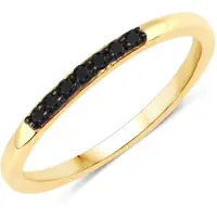 Rafaela Donata Ring Sterling Silber Diamant in gelbgold | Gr.: 54