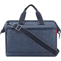 Reisenthel allrounder S pocket, Reisetasche, Herringbone Dark Blue, 11 L, MO4113