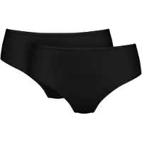 Mey American Pants | Doppelpack Serie Pure Sense Schwarz | Größe 34/36