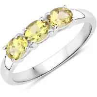 Rafaela Donata Ring Sterling Silber Beryll in silber | Gr.: 58