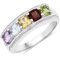 Rafaela Donata Ring Sterling Silber Amethyst in silber | Gr.: 52