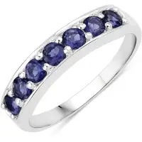 Rafaela Donata Ring Sterling Silber Iolith in silber | Gr.: 54