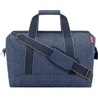 Reisenthel Schultertasche Reisetasche Allrounder Herringbone Dark Blue dunkelblau