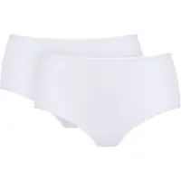 Mey Taillen-Slip | Doppelpack Serie Pure Sense Weiss | Größe 34/36