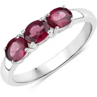 Rafaela Donata Ring Sterling Silber Rhodolith in silber | Gr.: 60