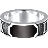 KUZZOI Ring 925 Sterling Silber Zahlen, Zahl in Silber | Gr.: 66