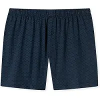 Schiesser Boxer Cotton Casuals in Dunkelblau | Gr.: 9