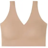 Schiesser Bustier "Invisible Soft" Microfaser, Lasercut-Abschlüsse, V-Ausschnitt