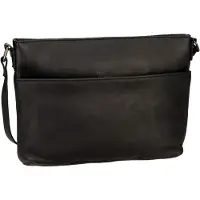 The Chesterfield Brand Leder Umhängetasche Schultertasche Durban Shoulderbag Black schwarz