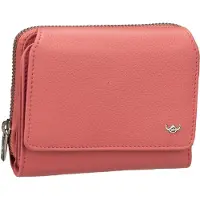 Golden Head Leder Geldbörse Madrid RFID Protect Zipped Billfold Coin Wallet Coral koralle