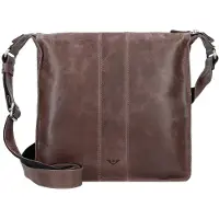 VOi Leder Umhängetasche City Cowboy Insa Crossbody Bag Brown braun