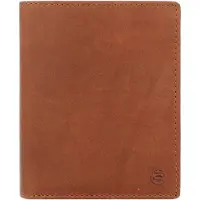 Esquire echt Leder Geldbörse Portemonnaie mit Cardsafe und RFID Schutz braun