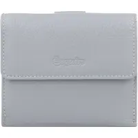 Esquire Leder Geldbörse Viktoria Little Wallet Grey grau
