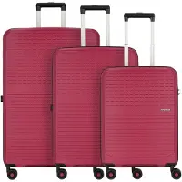 American Tourister Trolley Summer Hit 3 PC Set A Viva Magenta pink 76cm