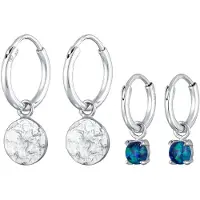 Elli Ohrringe 925 Sterling Silber Kreis in Silber | Gr.: onesize