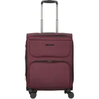 Stratic Gepäckstücke Stratic Bendigo Light + Trolley Aubergine violett 55cm