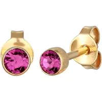 Elli Ohrringe Damen Sterlingsilber rosa, ONE SIZE 602516-0003-00000
