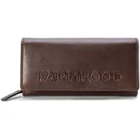 Farmhood Geldbörse Memphis Wallet Dark Brown dunkelbraun